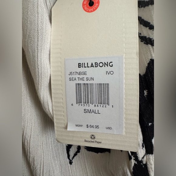 Billabong Sea the Sun Floral Kimono - Picture 5 of 9